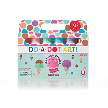 Ice Cream Scented Dot Markers for Kids Creative Fun