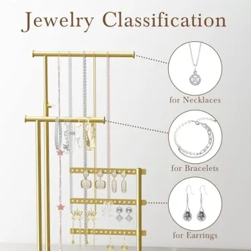 Stylish 17.5" Jewelry Organizer for Women - Susswiff