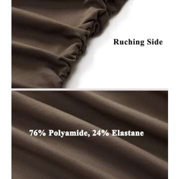 OMKAGI Women One Off Shoulder Top - Chic Y2K Style Tees