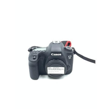 Canon EOS 6D 20.2MP CMOS Digital SLR Camera with 3-Inch LCD - Versatile and Reliable