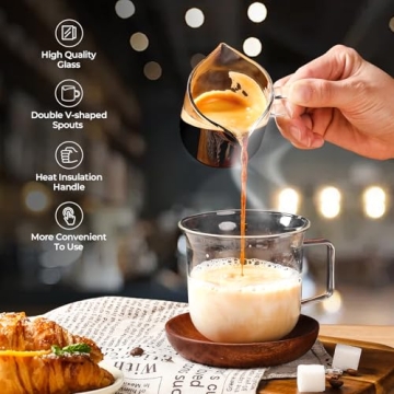 Superior Espresso Cups Set of 2 for Coffee Lovers