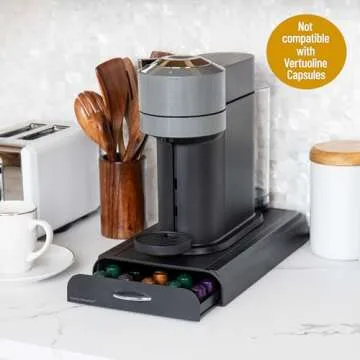 Mind Reader Nespresso Compatible Capsule Drawer Organizer