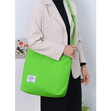 Covelin Women's Retro Canvas Shoulder Bag Ideal for Daily Use