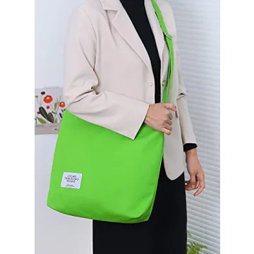 Covelin Women's Retro Canvas Shoulder Bag Ideal for Daily Use