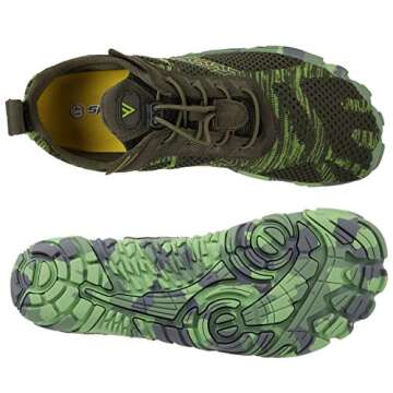 WHITIN Men's Cross-Barefoot Minimalist Gym Shoe Size 12