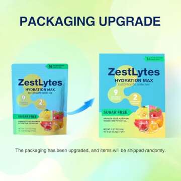 Bold Salty-Sweet Flavor Hydration Powder Packets, Electrolyte Powder Drink Mix, Liquid Everyday IV D...