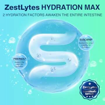 Bold Salty-Sweet Flavor Hydration Powder Packets, Electrolyte Powder Drink Mix, Liquid Everyday IV Drink Mix for Rehydration Max | Sugar Free | 9 Vitamins & Nutrients | 2 Hydration Factors | 16 Sticks