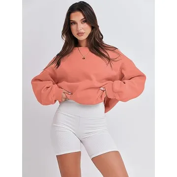 Cozy Caracilia Women's Oversized Fleece Sweatshirt