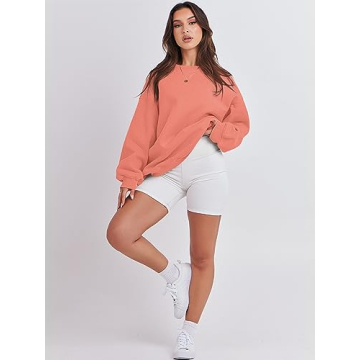 Cozy Caracilia Women's Oversized Fleece Sweatshirt