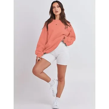 Cozy Caracilia Women's Oversized Fleece Sweatshirt