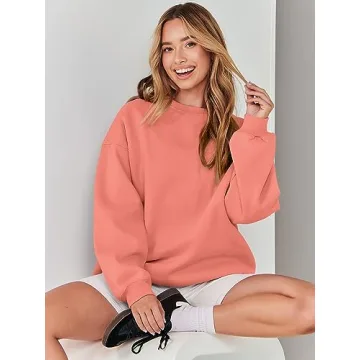 Cozy Caracilia Women's Oversized Fleece Sweatshirt