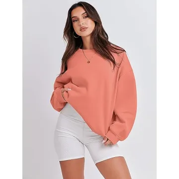 Cozy Caracilia Women's Oversized Fleece Sweatshirt