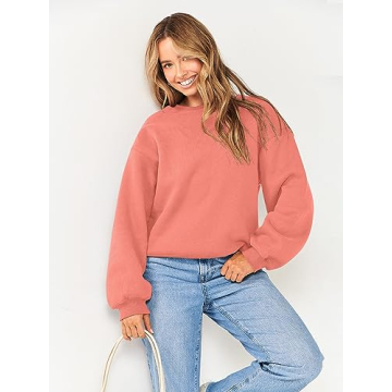 Cozy Caracilia Women's Oversized Fleece Sweatshirt