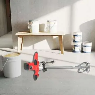 CDZHLTG 2100W Electric Cement Mixer with 6 Speeds