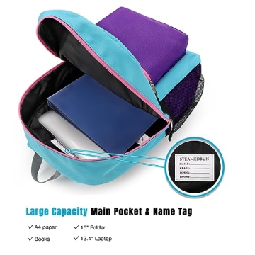 STEAMEDBUN Kids Backpack for Girls,Kindergarten Backpack for Toddler Girls Age 3-6