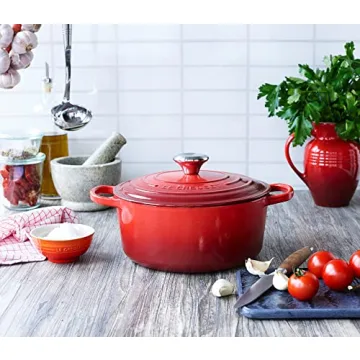 Le Creuset Enameled Cast Iron Dutch Oven in Flame