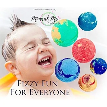 Creative Organic Kids Bath Bombs with Hidden Toys