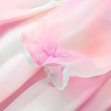 Charming Puff Sleeve Tulle Princess Dress for Women  