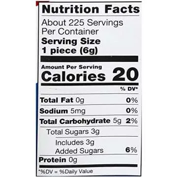 Bazooka Bubble Gum 225 Count - Classic Chewing Gum Tub