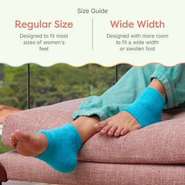 ZenToes Moisturizing Fuzzy Socks for Soft, Healthy Heels