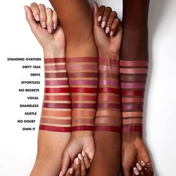 e.l.f. O Face Satin Lipstick, Rich Color & Hydration