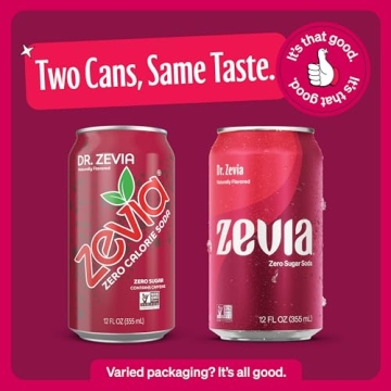 Buy Zevia Zero Calorie Soda - Dr. Zevia Flavor, 24 Cans