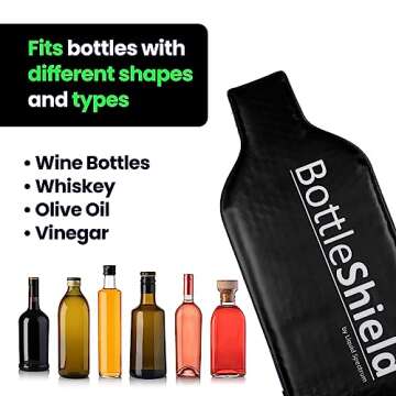 Reusable Wine Protector Travel Bag by Bottle Shield