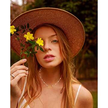 TGOLM 222 Necklace Gold Plated Stainless Steel Faux Pearl Choker Angel Number Chain Gift for Women 16"