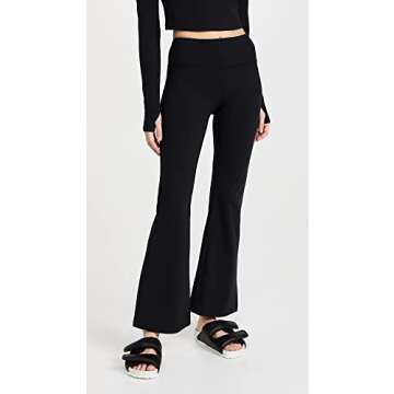 Sweaty Betty Women's Power 30" Kick Flare Workout Pant Black