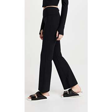 Sweaty Betty Women's Power 30" Kick Flare Workout Pant Black