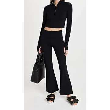 Sweaty Betty Women's Power 30" Kick Flare Workout Pant Black