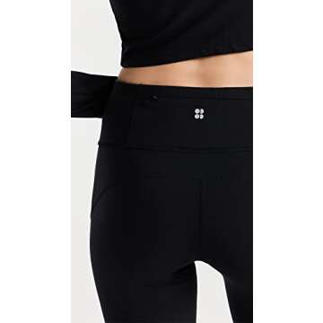 Sweaty Betty Women's Power 30" Kick Flare Workout Pant Black