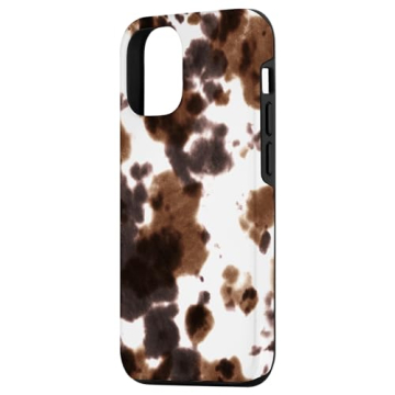 Stylish iPhone 15 Cow Print Case for Ultimate Protection