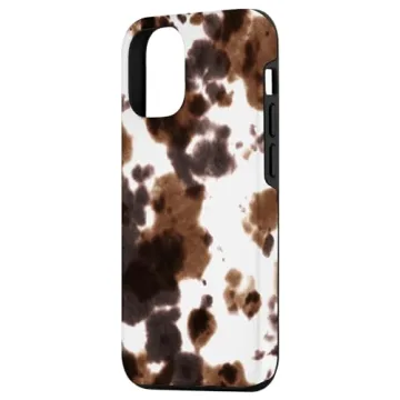 Stylish iPhone 15 Cow Print Case for Ultimate Protection
