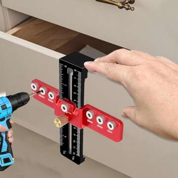 Cabinet Hardware Jig Tool for Precise Installation Guide