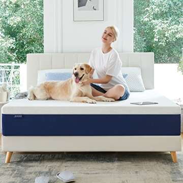 Comfortable Molblly 12-Inch Gel Memory Foam Mattress