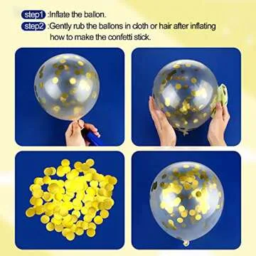 40 Teal Balloons for Party Decor - Mint Green & Gold