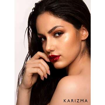 KARIZMA Vamp Glitter: 10g Chunky Face, Hair, Eye Glitter & Festival Essential