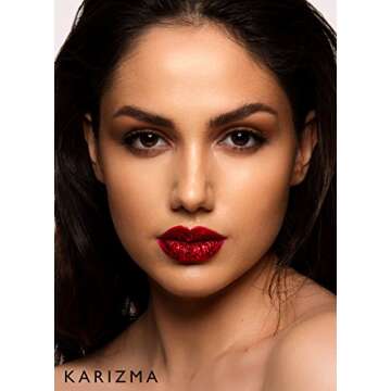 KARIZMA Vamp Glitter - 10g Red Chunky Face and Body Glitter