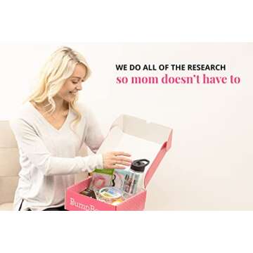 Bump Boxes 1st Trimester Pregnancy Gift Box for Expecting and First Time Moms