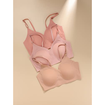 Verdusa Women's 5-Pack Padded Seamless Bralettes