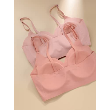 Verdusa Women's 5-Pack Padded Seamless Bralettes