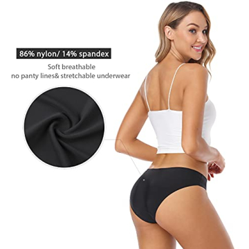 Wealurre Seamless Invisible Bikini Panties for Women