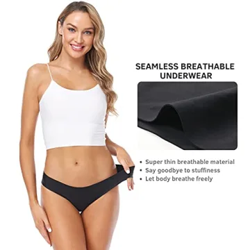 Wealurre Seamless Invisible Bikini Panties for Women