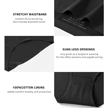 Wealurre Seamless Invisible Bikini Panties for Women