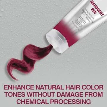CHI Color Illuminate Conditioner, Helps Maintain Fresh Color In Natural & Color-treated Hair, Sulfate, Paraben, & Cruelty-Free, Mahogany Red, 8.5 Oz