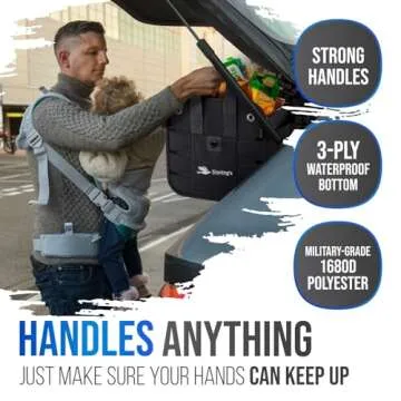 Large Collapsible SUV Trunk Organizer for All Vehicles