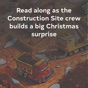 Construction Site on Christmas Night - A Joyful Kids Gift