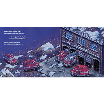 Construction Site on Christmas Night - A Joyful Kids Gift