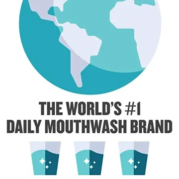 Listerine Cool Mint Mouthwash - Fresh Breath & Plaque Care